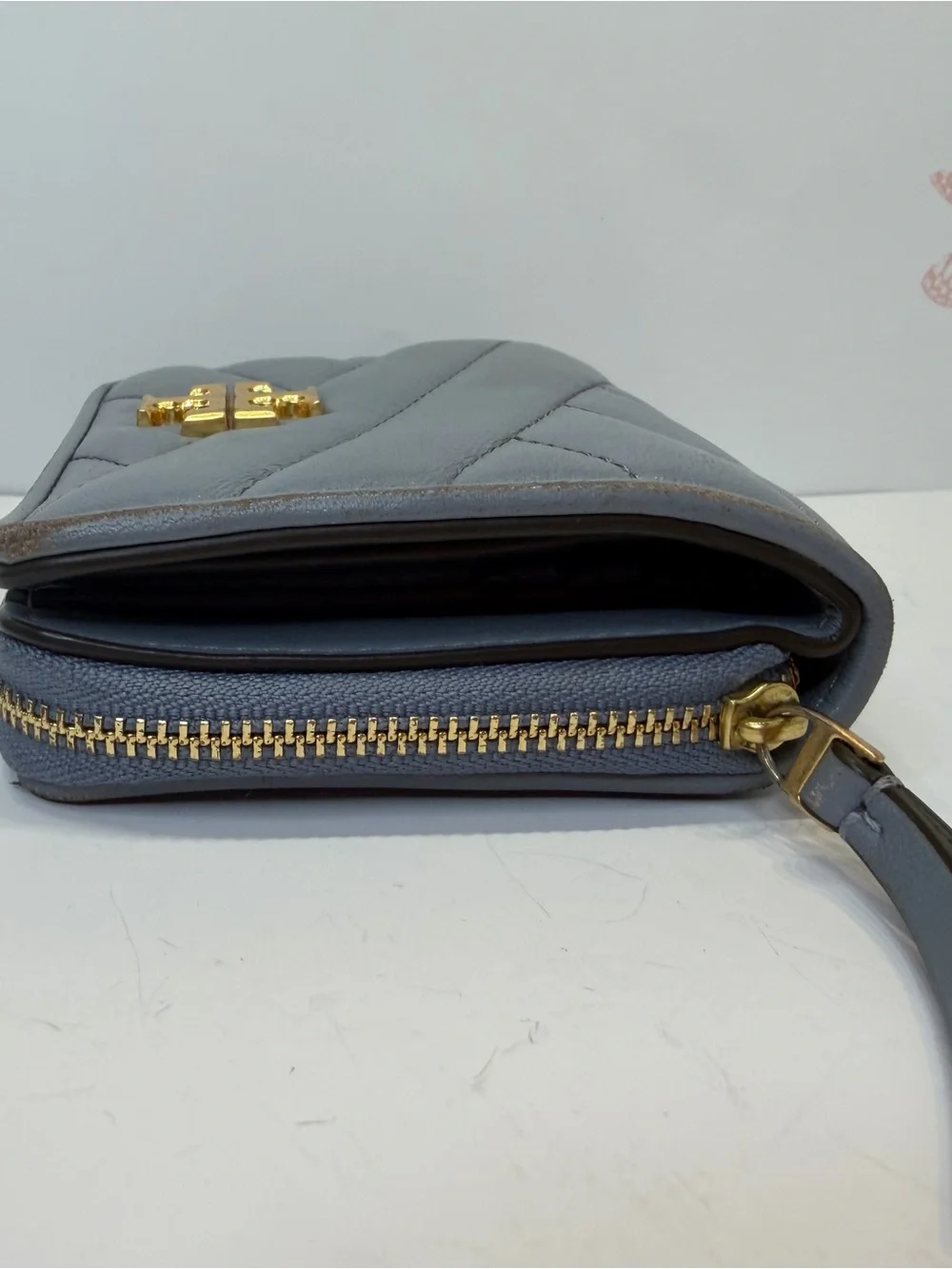 Tory Burch Kira Wallet light blue